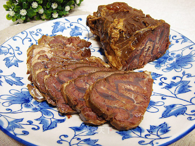 Marinated Money Tendon recipe