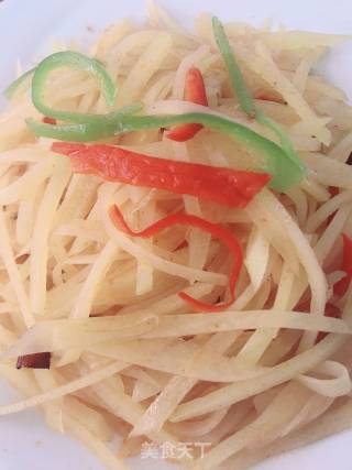 Spicy Potato Shreds recipe