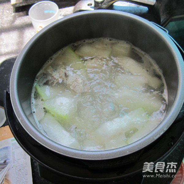 Winter Melon Lao Pai Soup recipe
