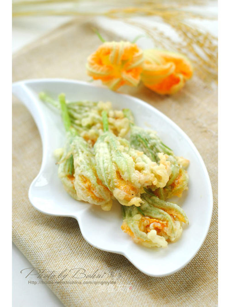 [fried Pumpkin Flowers] "almighty Vegetables" Not to be Missed recipe