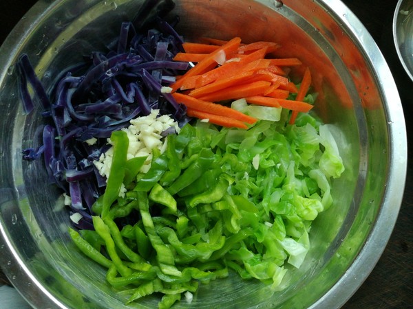 Colorful Mixed Vegetables recipe