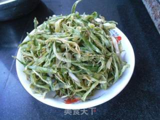 Stir-fried Dried Bean Shreds recipe