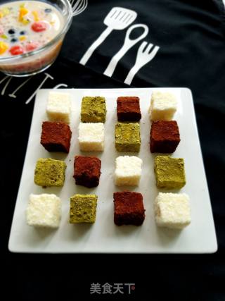 Three-color Milk Cube recipe