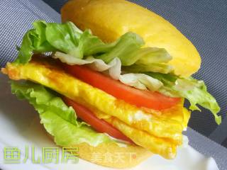 Chinese Egg Cheeseburger ── Private Kitchen of "fish Kitchen" recipe