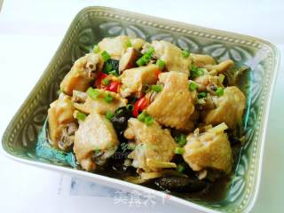 Steamed Chicken Wings with Mushrooms and Fungus recipe