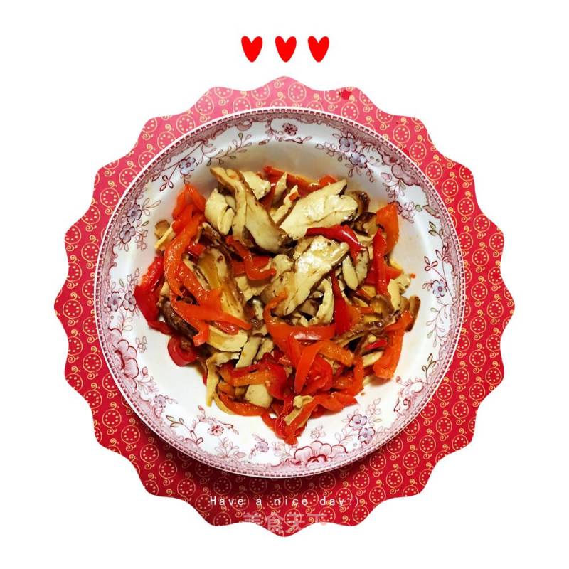 Stir-fried Chili with Cowhide Dried Seeds recipe