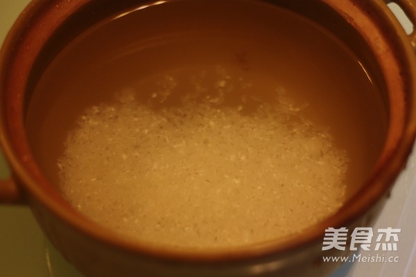 Mushroom and Pork Liver Congee recipe