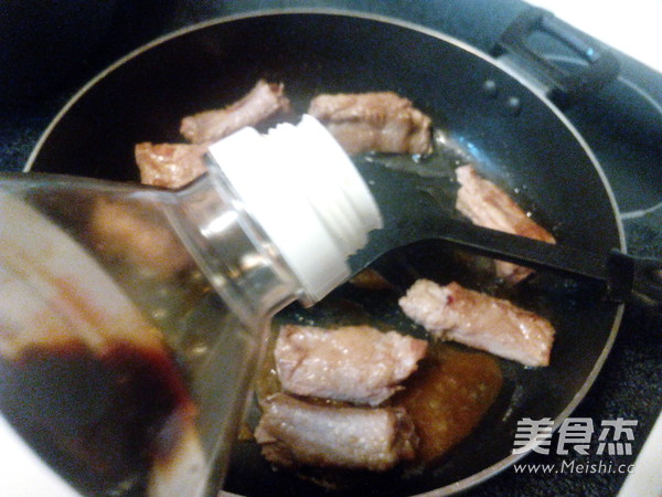 Braised Pork Ribs with Corn Beans recipe