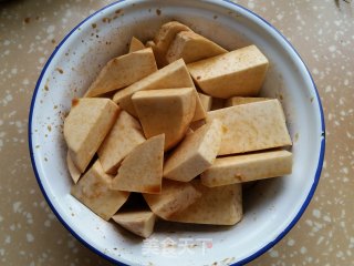 Steamed Taro with Flour recipe