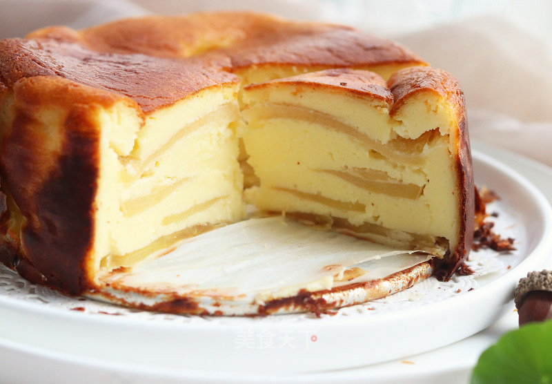 No Need to Send It! Apple Melaleuca Basque As Tender As Pudding~ recipe