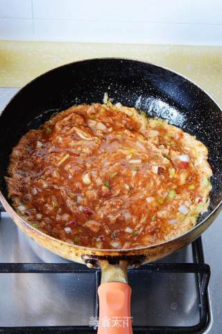 The Taste of The Sea-fried Egg with Large Prawn Paste recipe