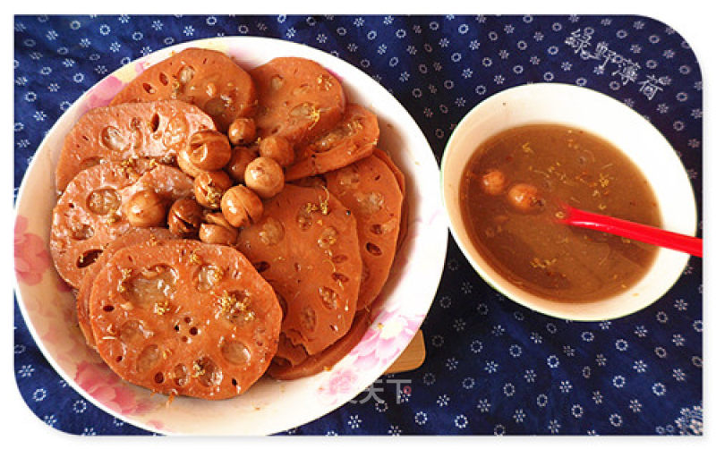Osmanthus Fragrans and Lotus Root + Osmanthus Fragrans Porridge recipe