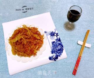 Fried Enoki Mushroom recipe