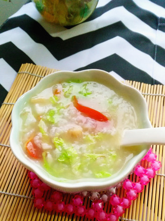 Cabbage Tomato Congee recipe