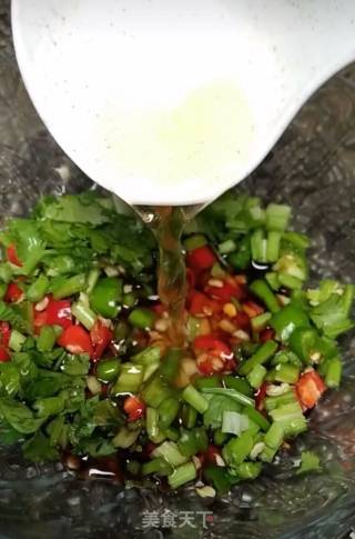 Preserved Egg with Ginger Sauce and Double Pepper recipe