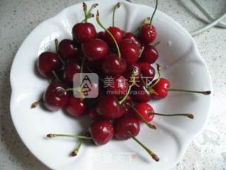 Cherry Cocoa Butter Cake recipe