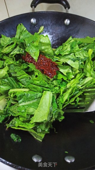 Sichuan-flavored Lettuce recipe