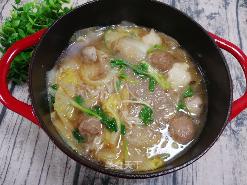Fish Ball Vermicelli Baby Dish recipe