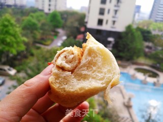 Fish Floss Cheese Paper Cup Bread recipe