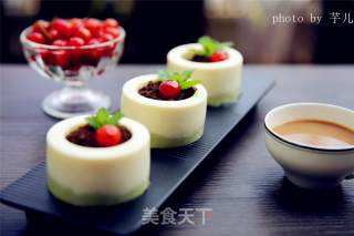 #四session Baking Contest 堲是爱吃节# Yogurt Potted Mousse Cake recipe