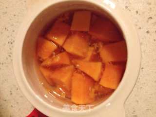 Stewed Hashima with Papaya recipe