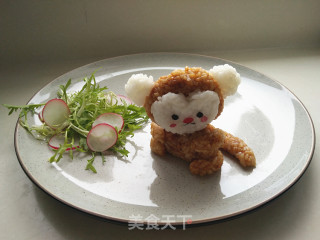 Little Monkey Curry Potato Rice recipe