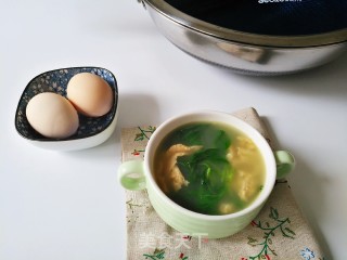 Bitter Vegetable Egg Soup recipe