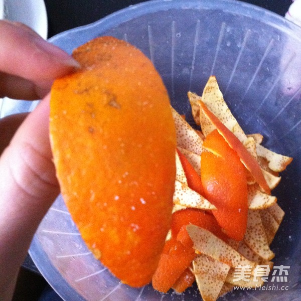 Candied Orange Peel recipe