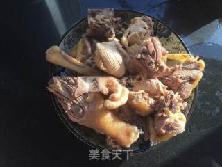 Chicken Soup with Yam and Mushroom recipe