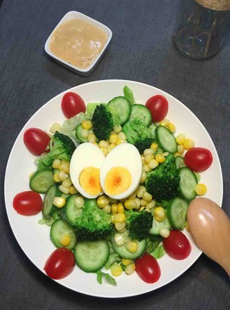 Egg Fresh Vegetable Salad