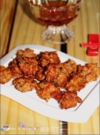 Fried Assorted Meatballs recipe