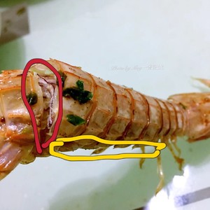 Non-fried Version of Salt and Pepper Skin Shrimp and Cleverly Plucked Shrimp Shell recipe