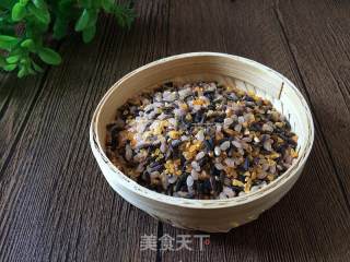 Three-color Healthy Whole Grain Porridge recipe