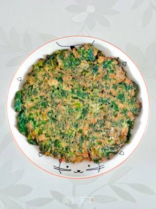 Fried Goose Eggs with Celery Leaves recipe