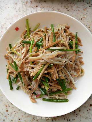 Tofu with Chives recipe