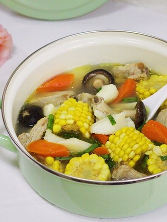 Carrot Corn Yam Pork Rib Soup