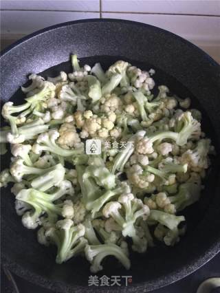 Stir-fried Organic Cauliflower recipe