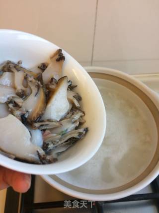 Parsley Abalone Congee recipe