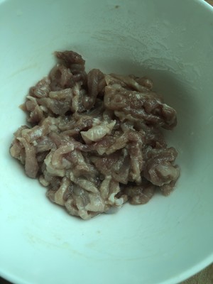 Celery Shredded Pork Sauteed Dry recipe