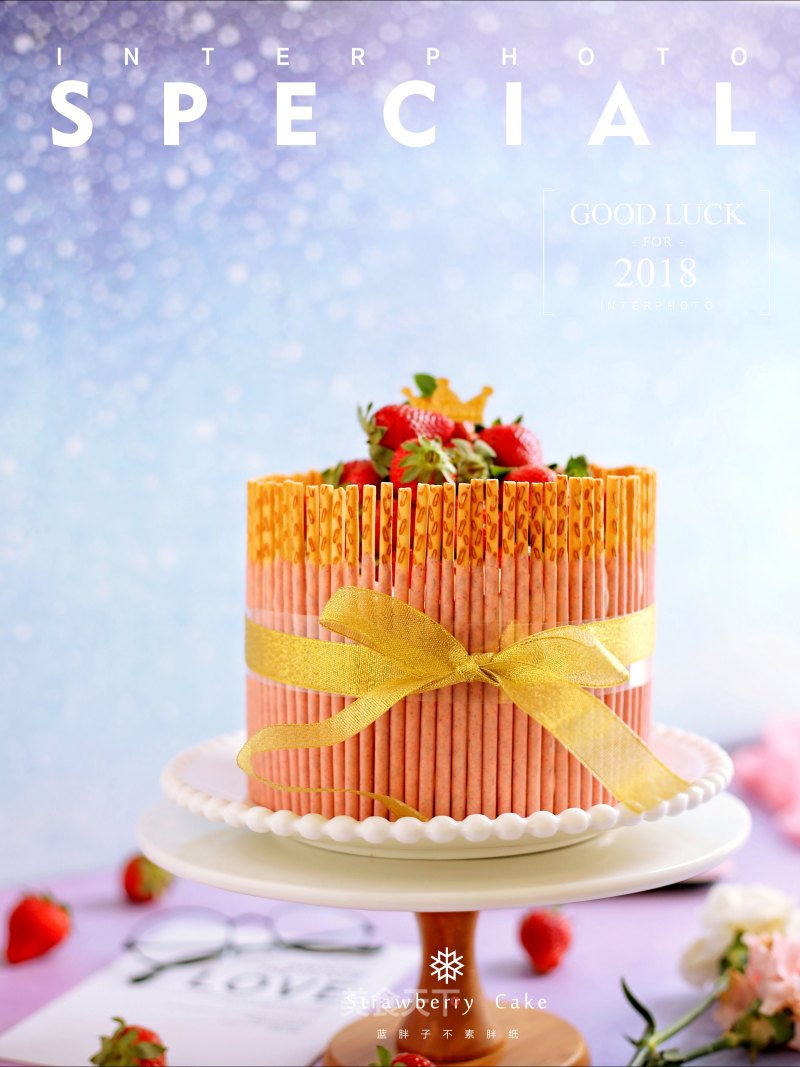 Berry Good Time-strawberry Chiffon Cake