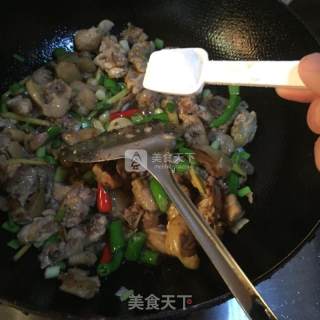 Stir-fried Young Cock recipe