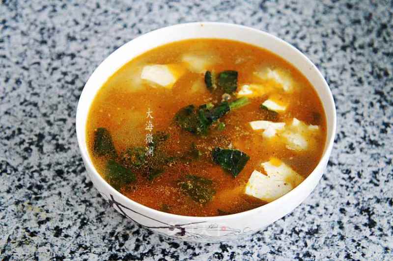 Gai Vegetable Tofu Soup