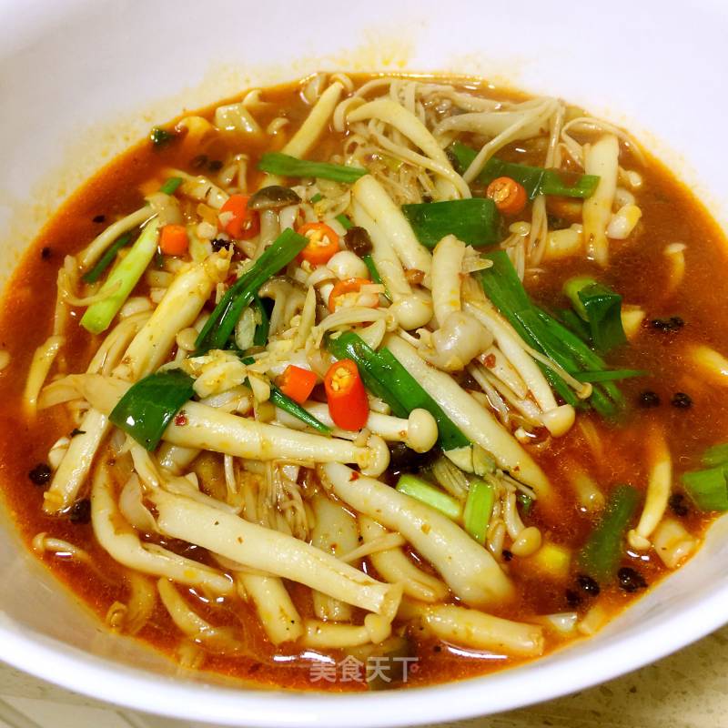 Simple Version Boiled Mushrooms recipe