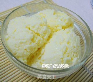 Coconut and Vanilla Milk Ice Cream recipe