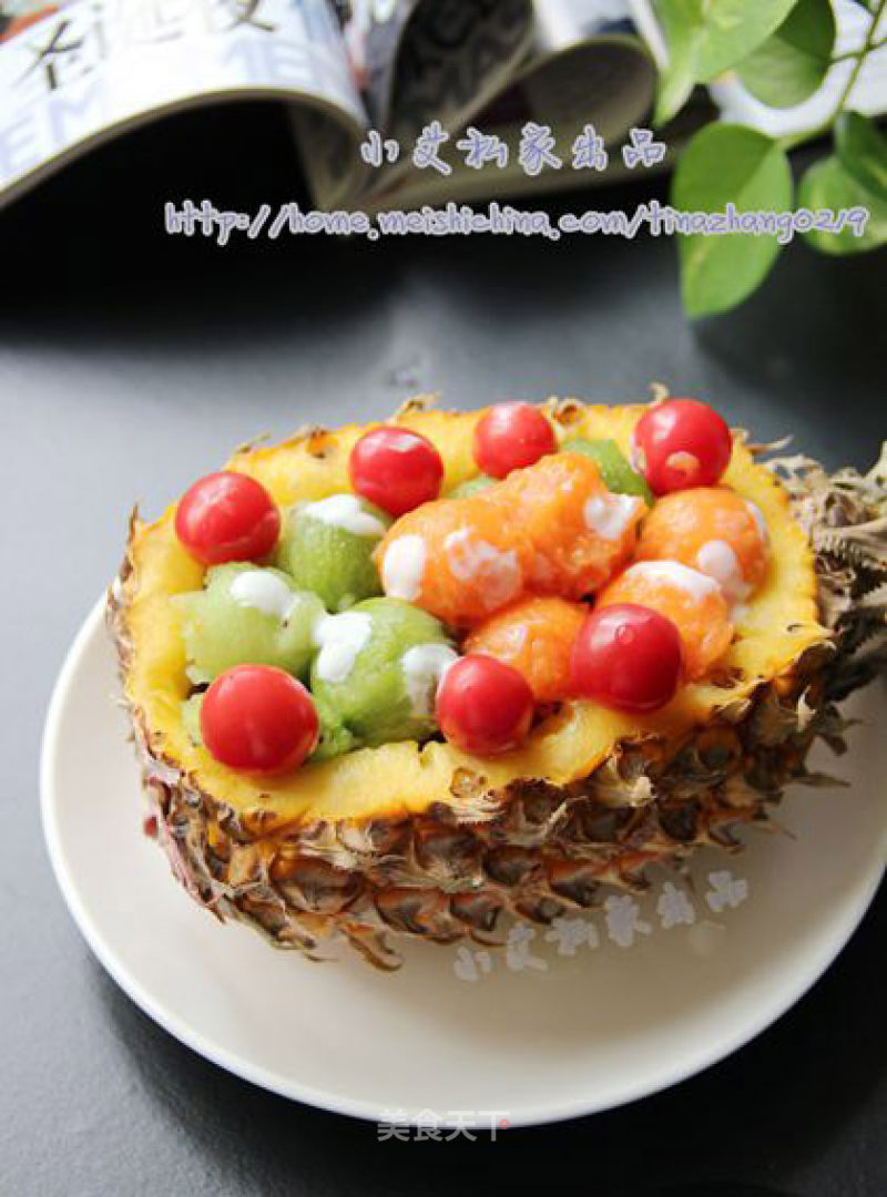 Yogurt Mixed Fruit Salad recipe
