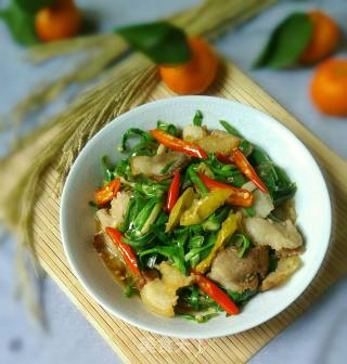 Stir-fried Pork Pork with Pickled Peppers recipe