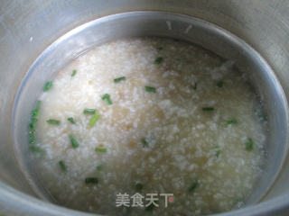 Pork Floss Rice Congee recipe