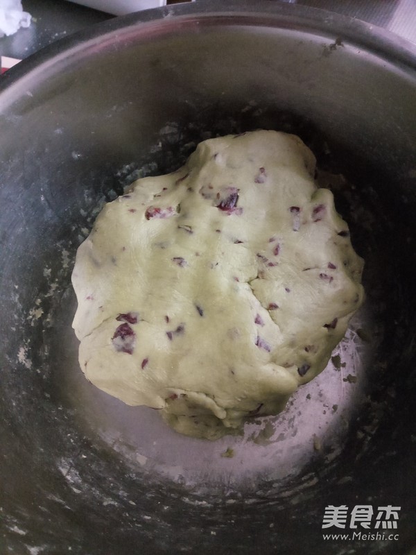 Matcha Cranberry Cookies recipe