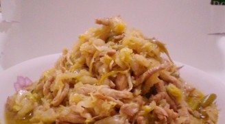 Fried Shredded Pork with Sauerkraut recipe