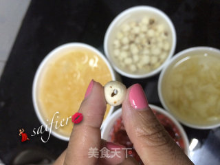 Jujube, Tremella, Lotus Seed Soup recipe